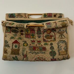 Vintage zip bag